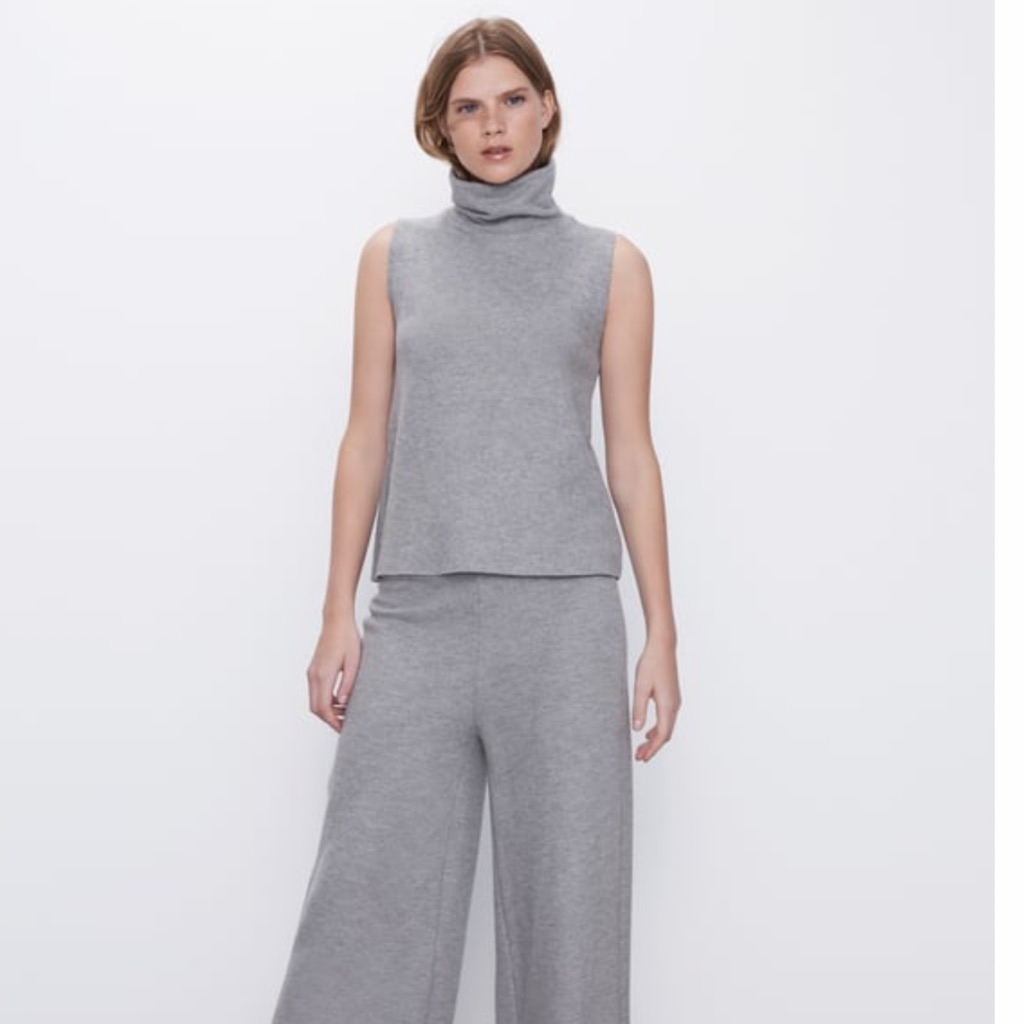 Soft Feel Pants Trf  Soft Feel High Collar Top